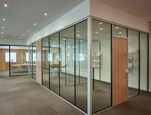 Divisória de Vidro no Campo Belo